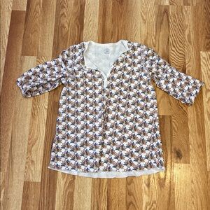 Roller Rabbit Gobble Pajama Top